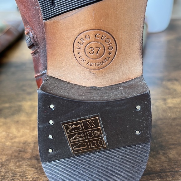 NWOT Vero Cuoio high leather boots 👢 bought in Italy 🇮🇹 - Picture 7 of 8